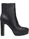 Damen-Stiefeletten mit hohem Absatz Schwarz
