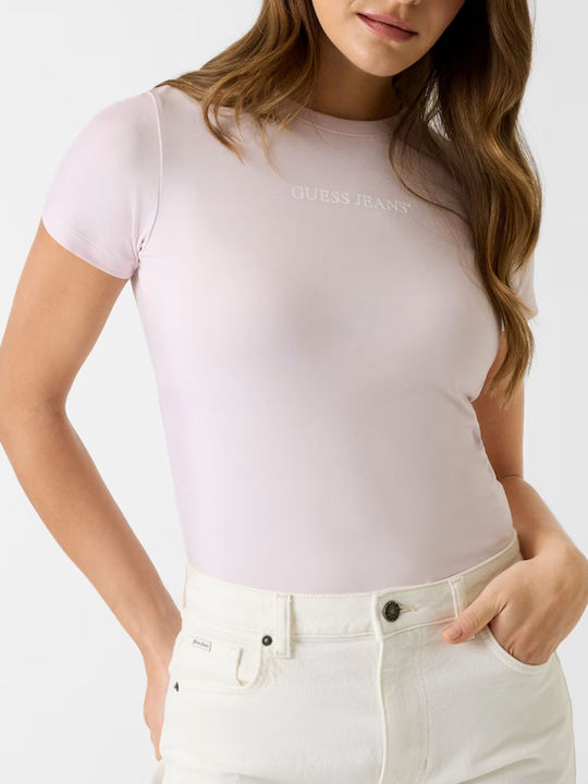 Guess Damen-T-Shirt Lilac