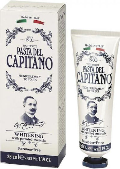 Pasta del Capitano Whitening Zahnpasta zur Aufhellung 25 ml