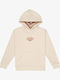 Beiger Kinder-Hoodie