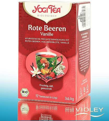 Yogi Tea Червен Чай Органичен Продукт 17 Чайни Пакетчета