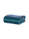 Nef-Nef Homeware Chromatic Veloursdecke Blau 220 x 160 cm