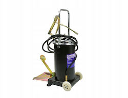 Geko Foot-Operated Grease Gun Pedal 15L + 4m Hose 1