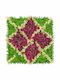 Oxford Home Künstliches Pflanzenwand-Panel 1x1 m