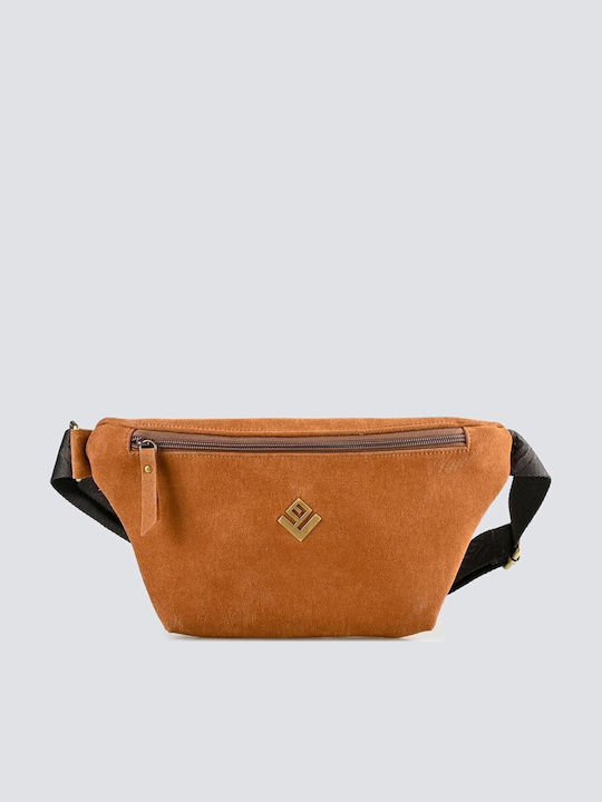 Nomia Women's Crossbody Bag Suede Camel