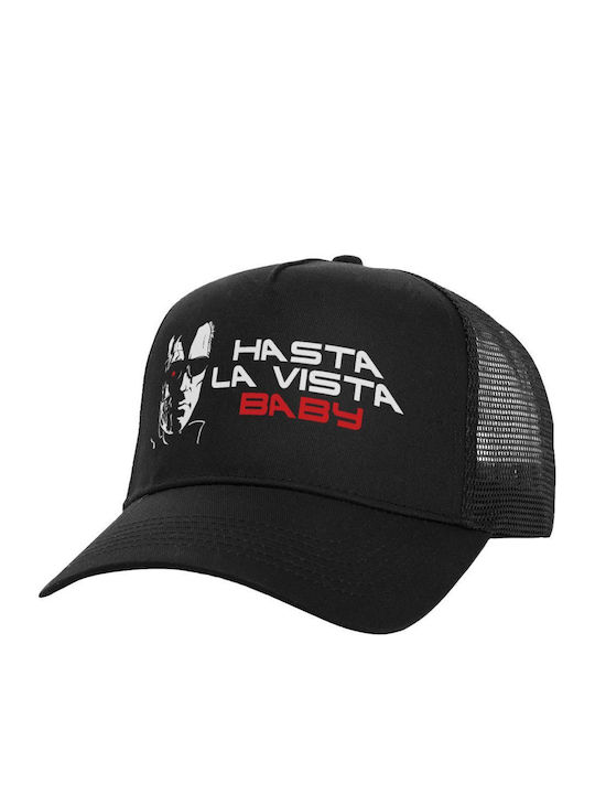 Καπέλο Trucker Μαύρο Terminator Hasta La Vista One Size