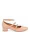 Beige Low Heel Pumps WS-C600-27HH-Beige