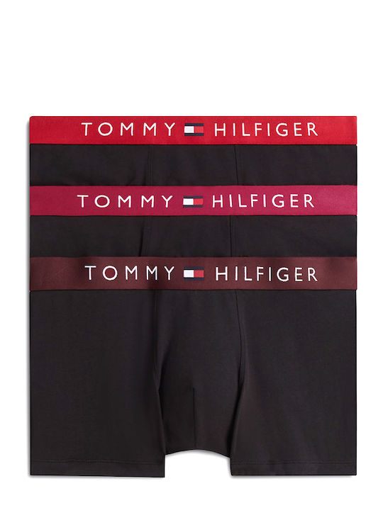 Tommy Hilfiger Мъжки Боксерки Black 3Pack
