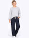 Pantaloni de Trening cu Elastic Albaştri