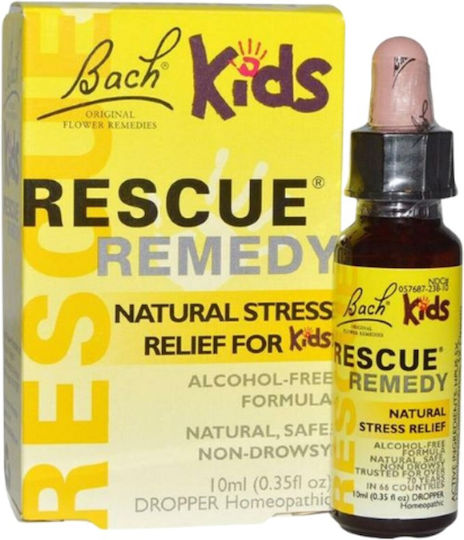 Bach Rescue Remedy Kids Drops Ανθοϊάματα Παιδιά Σταγόνες 10ml