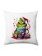Tstudio Διακοσμητικό Μαξιλάρι Giggling Grinchy Galore — Μαξιλάρι Καναπέ 40x40cm Περιέχεται Το Γέμισμα