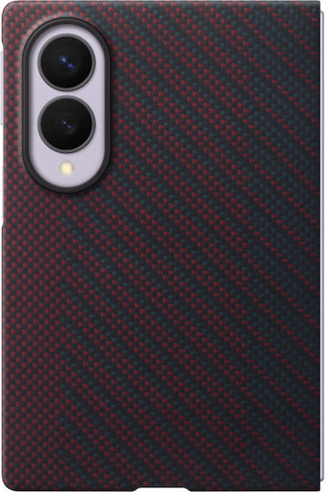 Калъф Samsung Galaxy Z Fold8 F971 Carbon Magnet Case Червен Ef-kf971sregww
