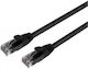 Mercodan Direct Attach Copper Cat.6 (Gigabit) Ethernet Network Cable 0.25m Black
