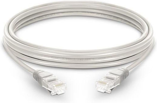 Mercodan U/UTP Cat.6 (Gigabit) Ethernet Network Cable 0.5m Grey