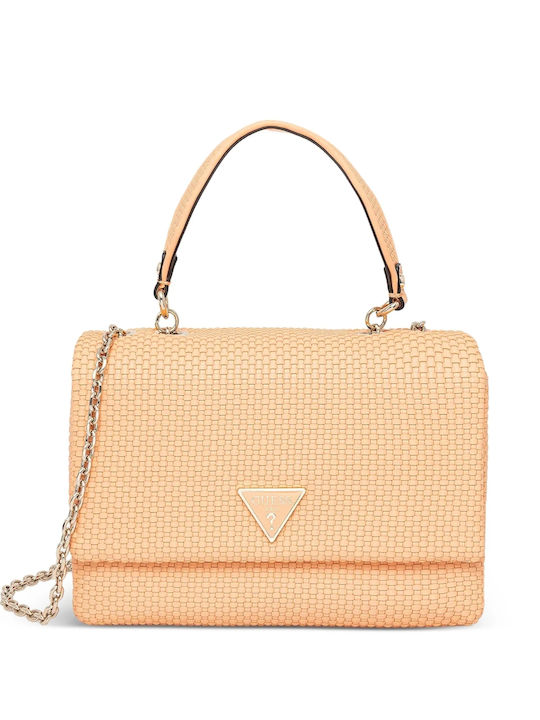 Guess Phaedra Γυναικεία Flap Τσάντα Salmon