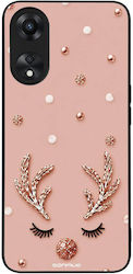 Husă Sonique It's Christmas Time Series pentru Oppo A78 5G cu Ren Cu Sclipici Husă Sonique It's Christmas Time Series pentru Oppo A78 5G cu Ren Cu Sclipici