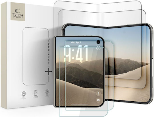 Комплект Защита Tech-Protect Easy Set Фолио и Стъкло Fit+ 4 в 1 iPhone Duo Прозрачен 5906302388424