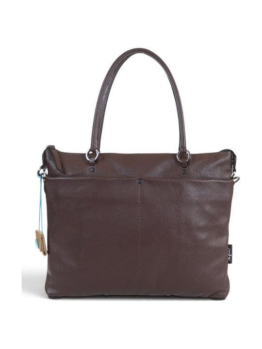 G3 Plus Leather Women's Tote Bag Moka