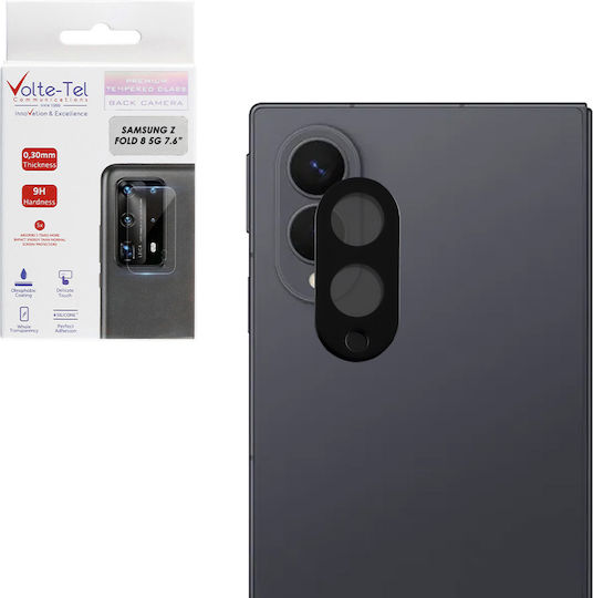 Volte-tel Camera Glass Samsung Z Fold 8 5g F971 7.6in 9h 0.25mm 3d Curved Black Volte-tel