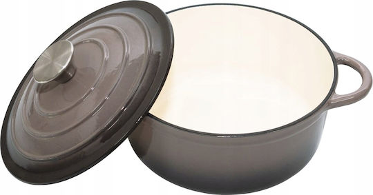 Krisberg Round Cast Iron Dutch Oven 24x24cm 4.2L
